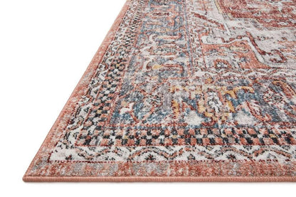 Loloi - Cassandra Rust / Multi 18in x 18in Sample Rug - CASNCSN-01RUML160S veiw 3