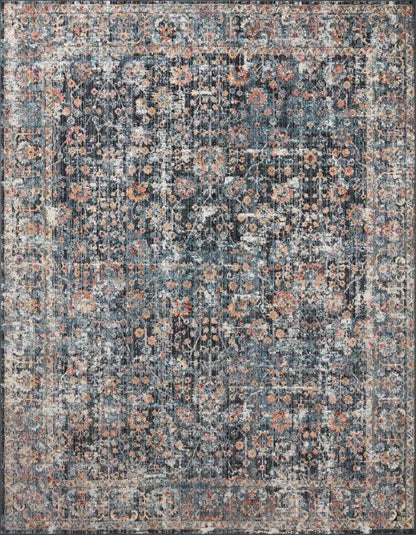 Loloi - Cassandra Blue / Multi 2-6in x 5-9in Accent Rug - CASNCSN-05BBML2659 veiw 1