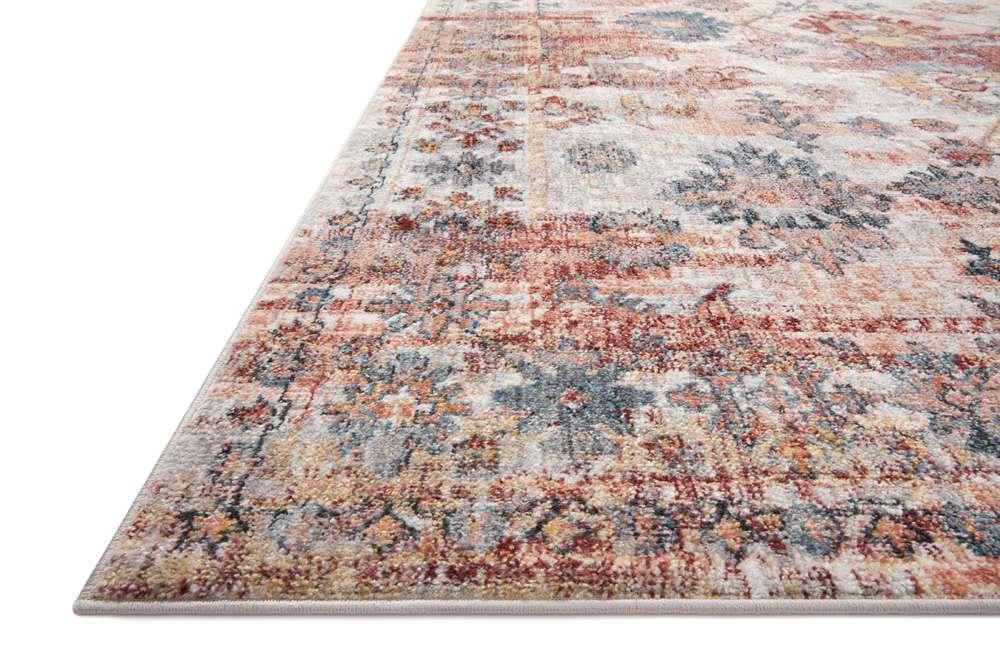 Loloi - Cassandra Rust / Multi 2-6in x 5-9in Accent Rug - CASNCSN-06RUML2659 veiw 4