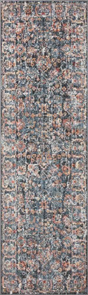 Loloi - Cassandra Blue / Multi 2-6in x 7-9in Runner Rug - CASNCSN-05BBML2679 veiw 1