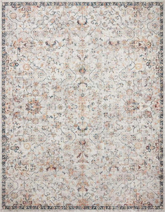 Loloi - Cassandra Dove / Navy 3-9in x 5-9in Accent Rug - CASNCSN-03DVNV3959 veiw 1