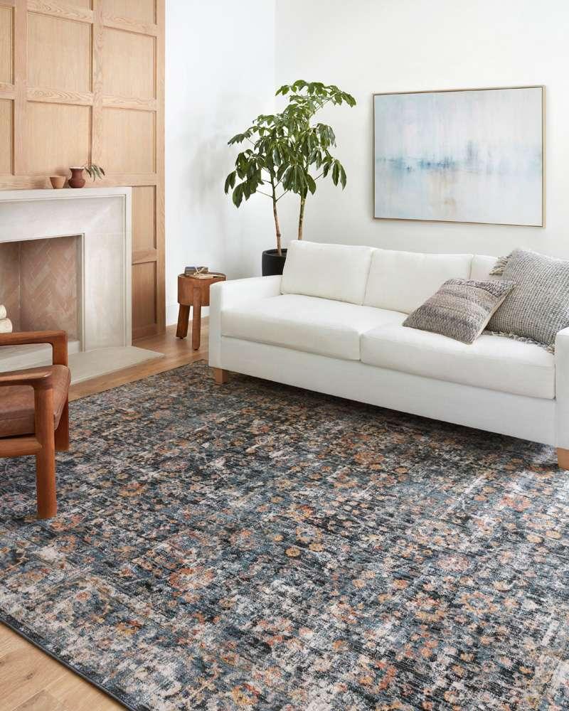 Loloi - Cassandra Blue / Multi 5-3in x 7-9in Area Rug - CASNCSN-05BBML5379 veiw 2