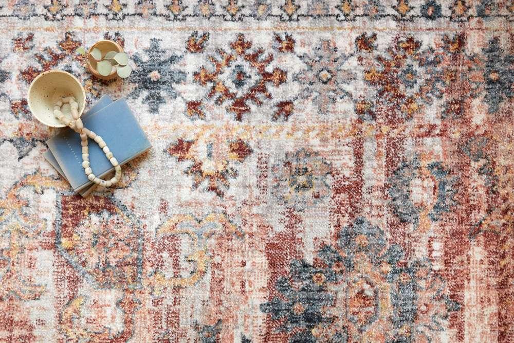 Loloi - Cassandra Rust / Multi 7-10in x 10 Area Rug - CASNCSN-06RUML7AA0 veiw 3
