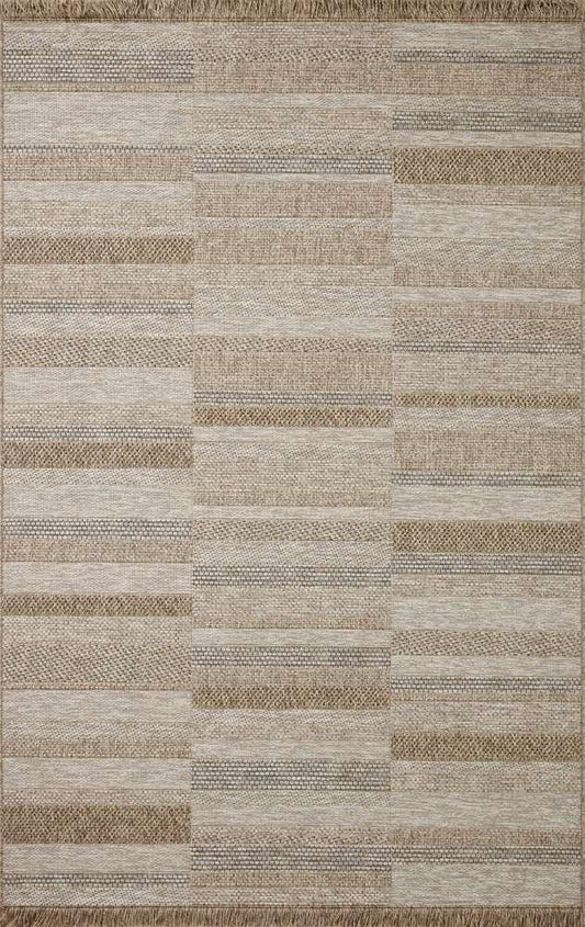 Loloi - Dawn Natural 18in x 18in Sample Rug - DAWNDAW-03NA00160S veiw 1