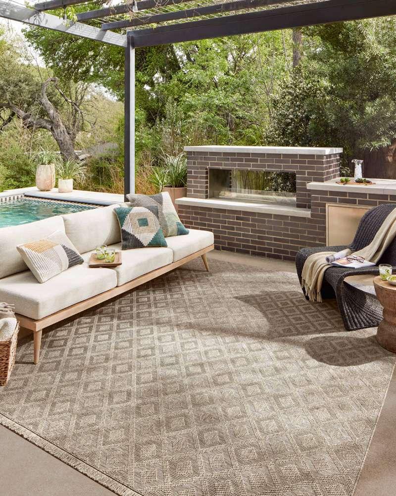 Loloi - Dawn Natural 2-3in x 3-9in Accent Rug - DAWNDAW-07NA002339 veiw 2