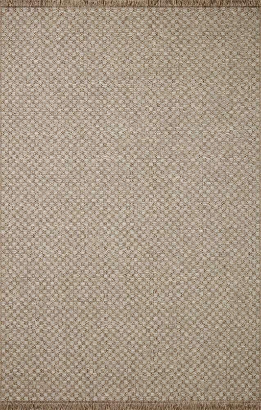 Loloi - Dawn Natural 7-8in x 7-8in Round Area Rug - DAWNDAW-02NA00780R veiw 1
