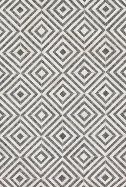 Loloi - Dorado Charcoal / Ivory 5-0in x 7-6in Area Rug - DORADB-03CCIV5076 veiw 1