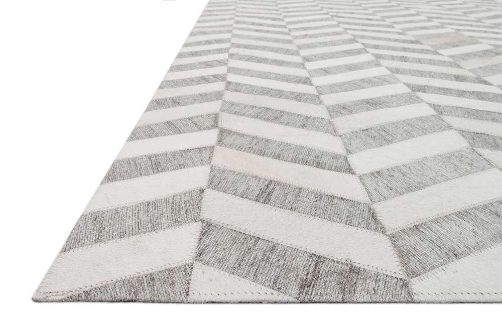Loloi - Dorado Grey / Ivory 7-9in x 9-9in Area Rug - DORADB-01GYIV7999 veiw 5