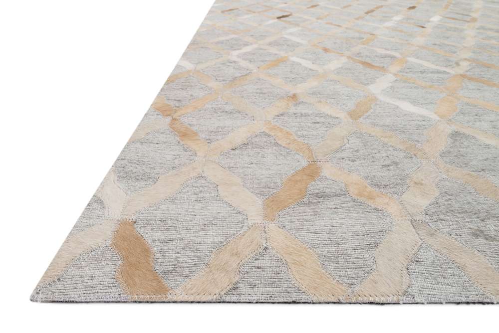 Loloi - Dorado Grey / Sand 7-9in x 9-9in Area Rug - DORADB-04GYSA7999 veiw 2