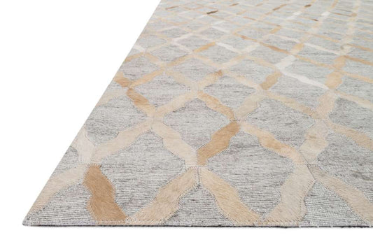 Loloi - Dorado Grey / Sand 7-9in x 9-9in Area Rug - DORADB-04GYSA7999 veiw 2