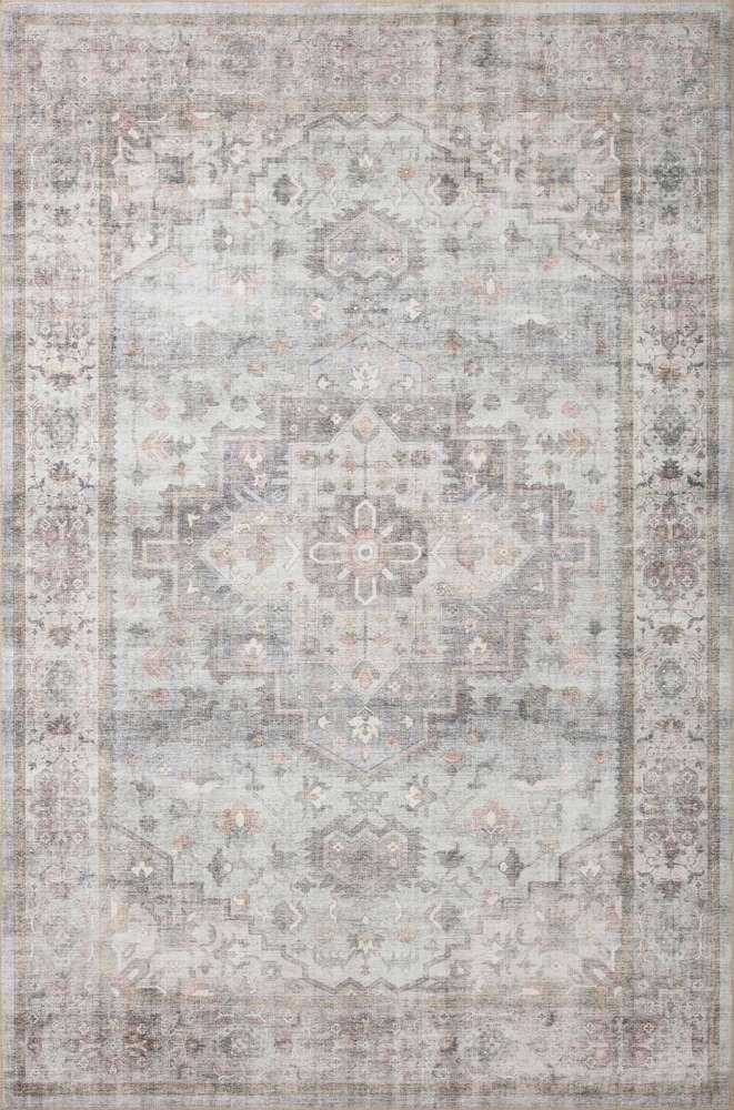 Loloi - Heidi Dove / Blush 3-6in x 5-6in Accent Rug - HEIDHEI-02DVBH3656 veiw 1