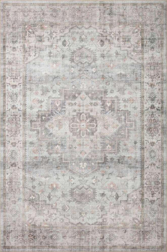 Loloi - Heidi Dove / Blush 3-6in x 5-6in Accent Rug - HEIDHEI-02DVBH3656 veiw 1