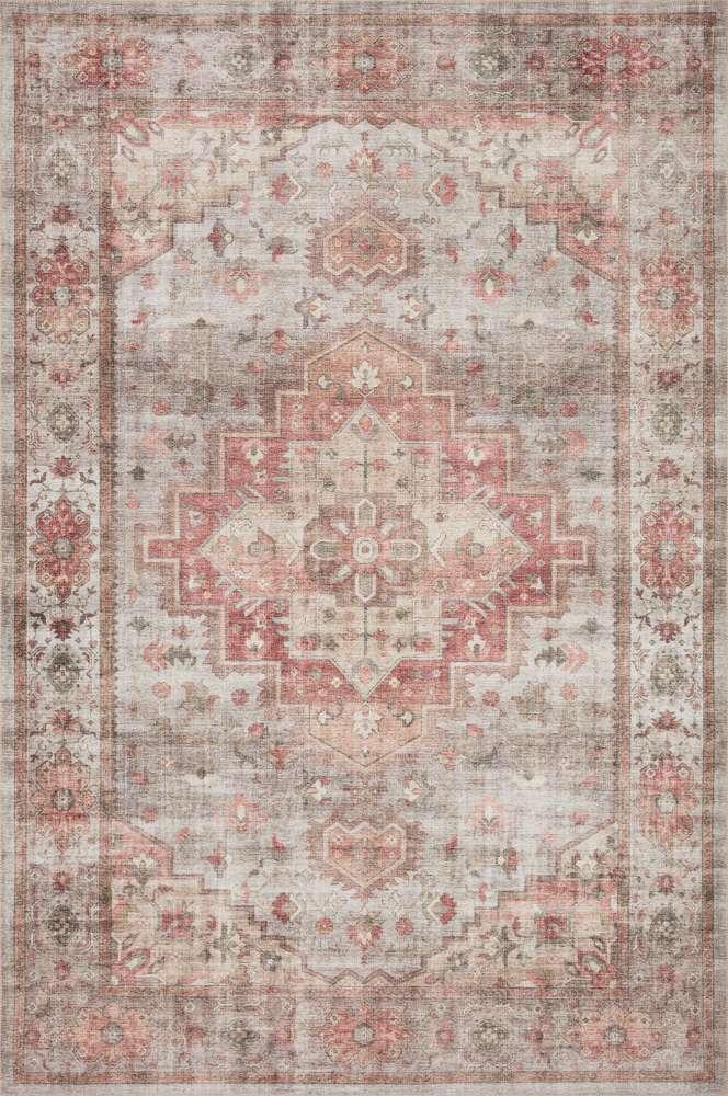 Loloi - Heidi Dove / Spice 3-6in x 5-6in Accent Rug - HEIDHEI-02DVSQ3656 veiw 1