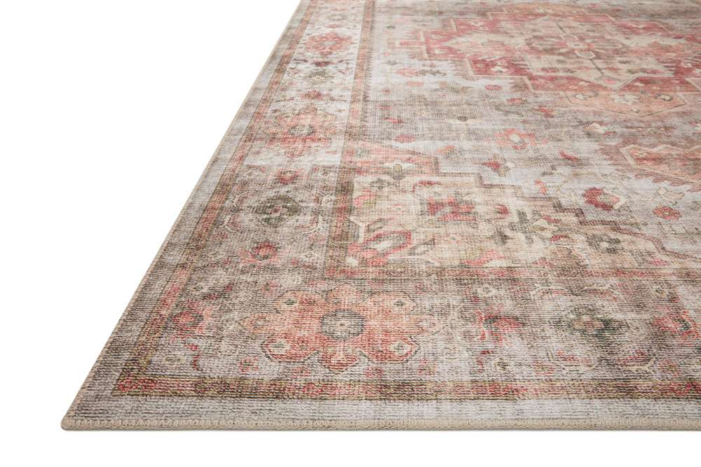Loloi - Heidi Dove / Spice 3-6in x 5-6in Accent Rug - HEIDHEI-02DVSQ3656 veiw 3