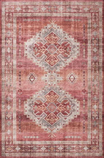 Loloi - Heidi Sunset / Natural 6-0in x 9-0in Area Rug - HEIDHEI-03SSNA6090 veiw 1