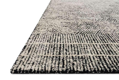 Loloi - Kopa Black / Ivory 18in x 18in Sample Rug - KOPAKO-01BLIV160S veiw 4