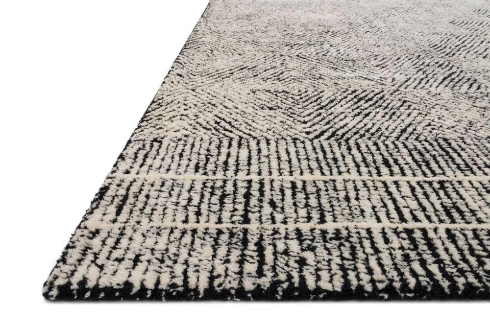 Loloi - Kopa Black / Ivory 5-0in x 7-6in Area Rug - KOPAKO-01BLIV5076 veiw 4