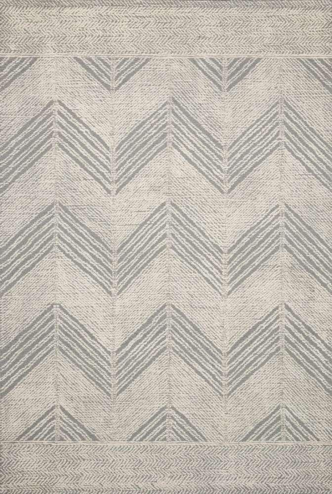 Loloi - Kopa Grey / Ivory 7-9in x 9-9in Area Rug - KOPAKO-02GYIV7999 veiw 1