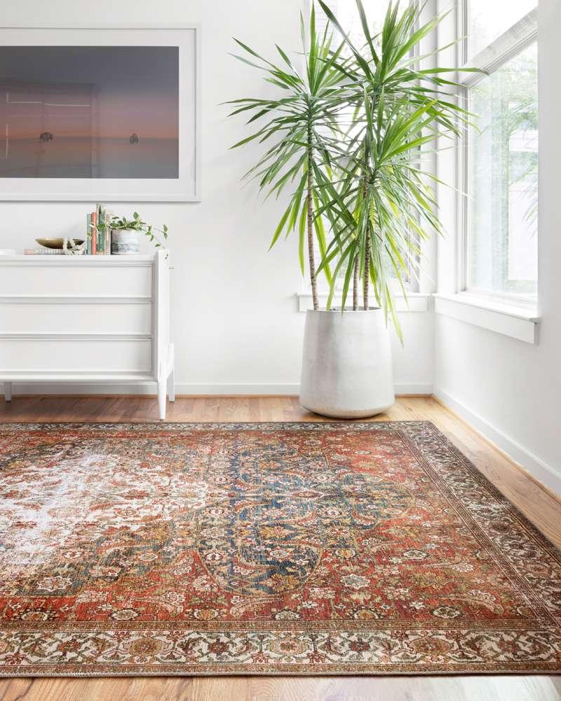 Loloi - Layla Ocean / Multi 2-3in x 3-9in Accent Rug - LAYLLAY-05OCML2339 veiw 2