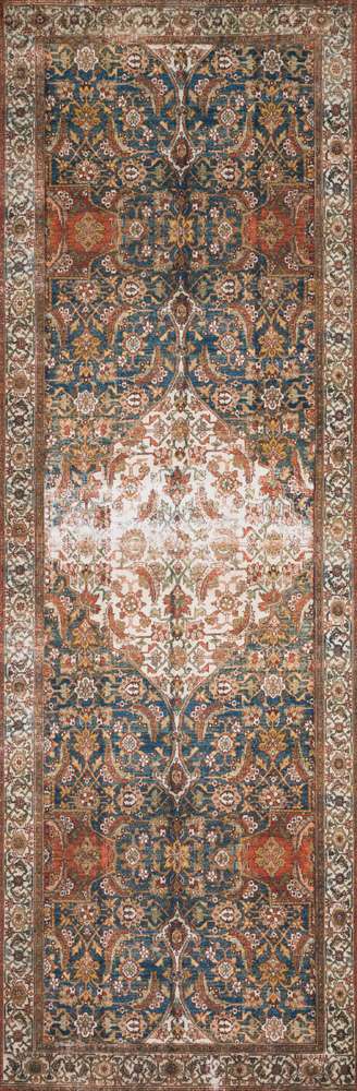 Loloi - Layla Ocean / Multi 2-6in x 9-6in Runner Rug - LAYLLAY-05OCML2696 veiw 1