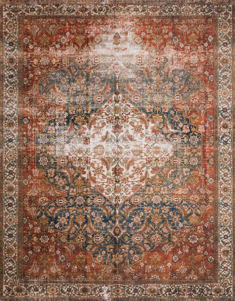 Loloi - Layla Ocean / Multi 3-6in x 5-6in Accent Rug - LAYLLAY-05OCML3656 veiw 1