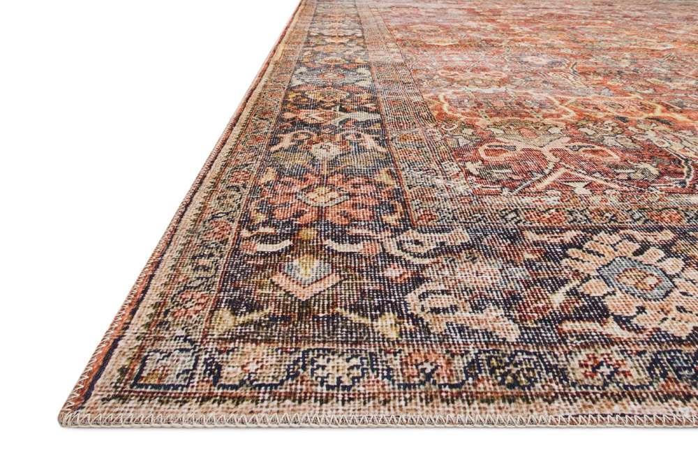 Loloi - Layla Spice / Marine 5-0in x 7-6in Area Rug - LAYLLAY-02SQNN5076 veiw 6