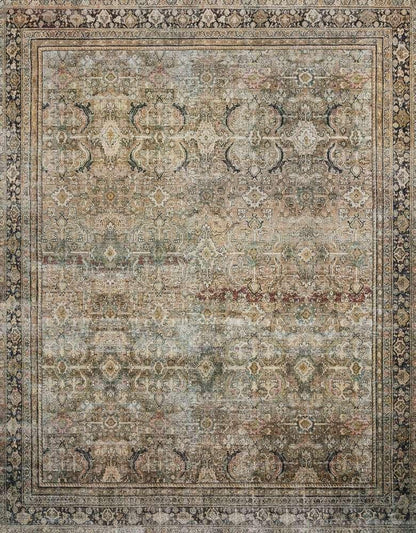 Loloi - Layla Olive / Charcoal 7-6in x 9-6in Area Rug - LAYLLAY-03OLCC7696 veiw 1