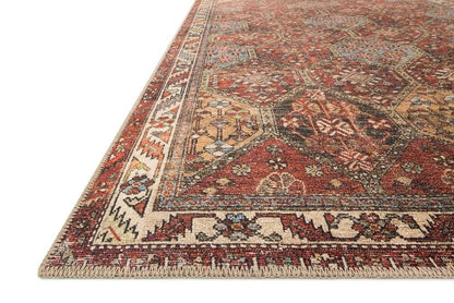 Loloi - Loren Spice / Multi 3-6in x 5-6in Accent Rug - LORELQ-16SQML3656 veiw 3