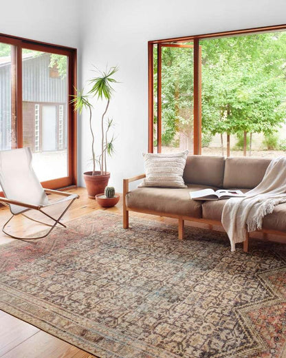 Loloi - Loren Charcoal / Multi 8-4in x 11-6in Area Rug - LORELQ-17CCML84B6 veiw 2