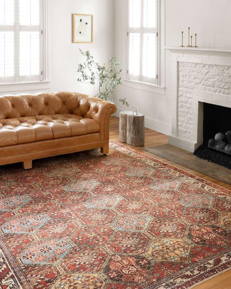 Loloi - Loren Spice / Multi 8-4in x 11-6in Area Rug - LORELQ-16SQML84B6 veiw 2