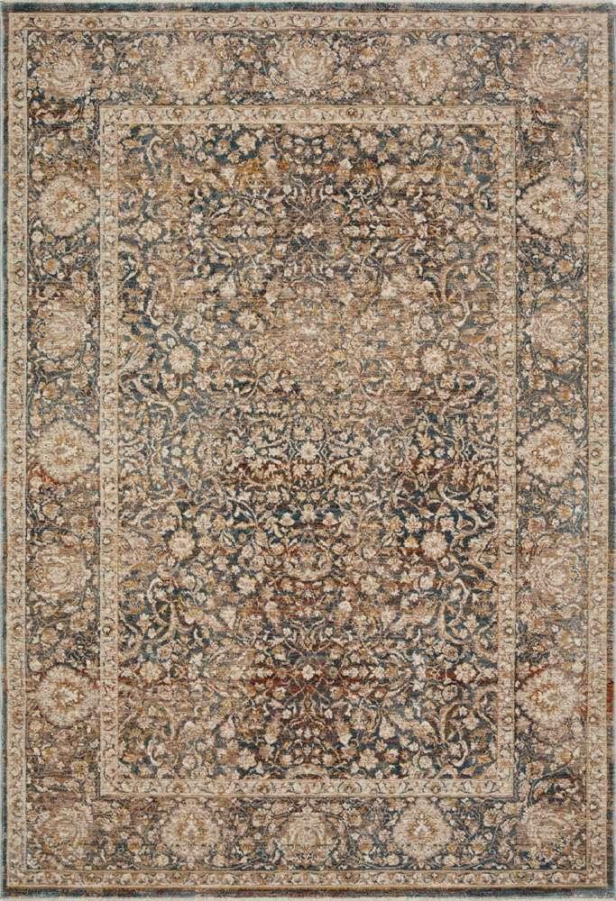 Loloi - Lourdes Charcoal / Ivory 2-3in x 3-10in Accent Rug - LOURLOU-08CCIV233A veiw 1