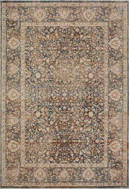 Loloi - Lourdes Charcoal / Ivory 2-3in x 3-10in Accent Rug - LOURLOU-08CCIV233A veiw 1
