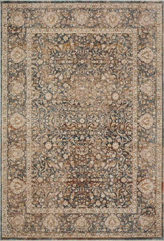 Loloi - Lourdes Charcoal / Ivory 2-3in x 3-10in Accent Rug - LOURLOU-08CCIV233A veiw 1