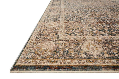Loloi - Lourdes Charcoal / Ivory 2-3in x 3-10in Accent Rug - LOURLOU-08CCIV233A veiw 2