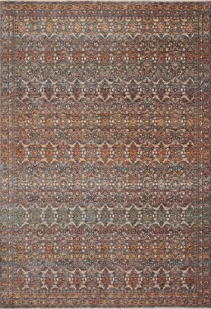 Loloi - Lourdes Stone / Multi 2-3in x 3-10in Accent Rug - LOURLOU-03SNML233A veiw 1