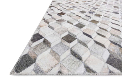 Loloi - Maddox Grey / Mocha 2-3in x 3-9in Accent Rug - MADDMAD-02GYMC2339 veiw 4