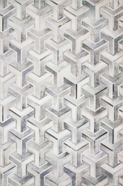 Loloi - Maddox Silver / Ivory 2-3in x 3-9in Accent Rug - MADDMAD-05SIIV2339 veiw 1