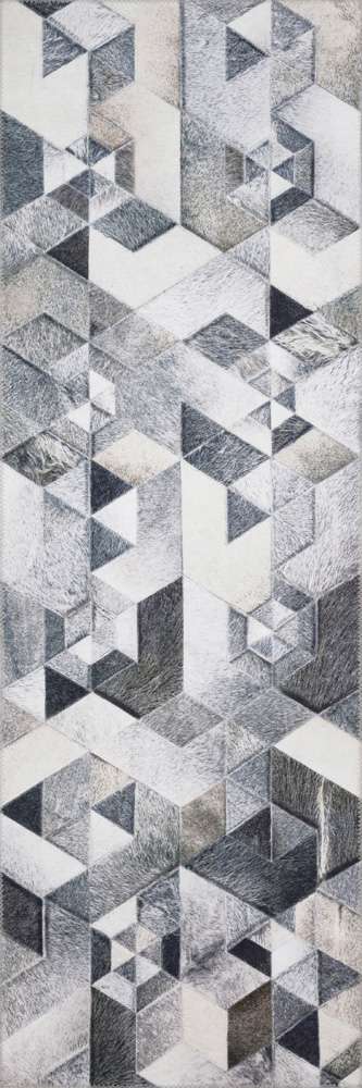 Loloi - Maddox Grey / Ivory 2-6in x 7-6in Runner Rug - MADDMAD-03GYIV2676 veiw 1