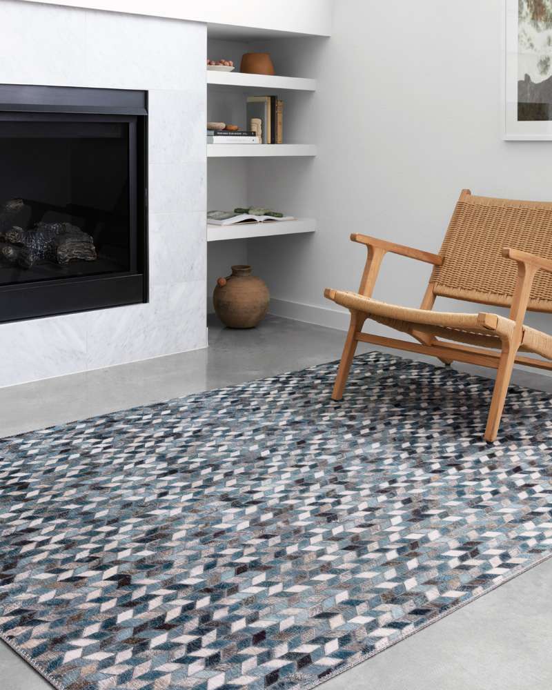Loloi - Maddox Ocean / Grey 3-6in x 5-6in Accent Rug - MADDMAD-08OCGY3656 veiw 2