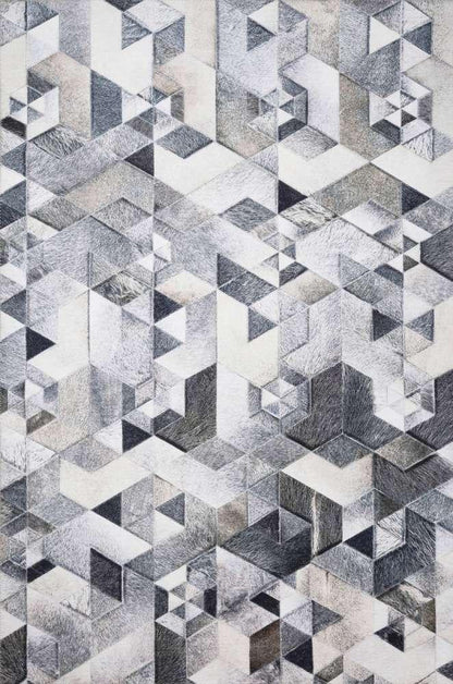 Loloi - Maddox Grey / Ivory 5-0in x 7-6in Area Rug - MADDMAD-03GYIV5076 veiw 1