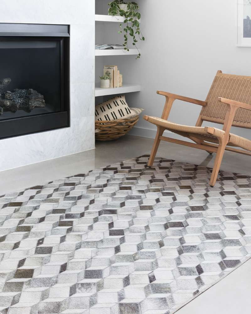 Loloi - Maddox Grey / Mocha 5-0in x 7-6in Area Rug - MADDMAD-02GYMC5076 veiw 2