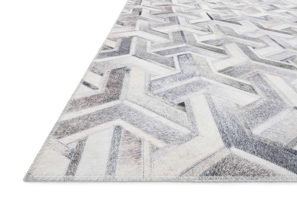 Loloi - Maddox Silver / Ivory 7-6in x 9-6in Area Rug - MADDMAD-05SIIV7696 veiw 5