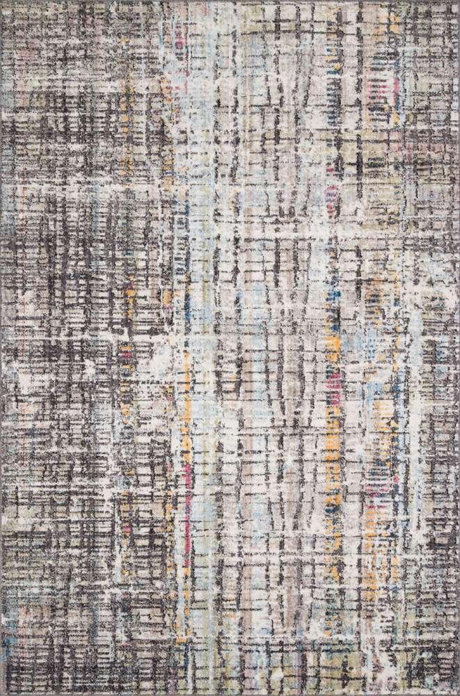Loloi - Medusa Charcoal / Multi 12-0in x 15-0in Area Rug - MEDUMED-08CCMLC0F0 veiw 1