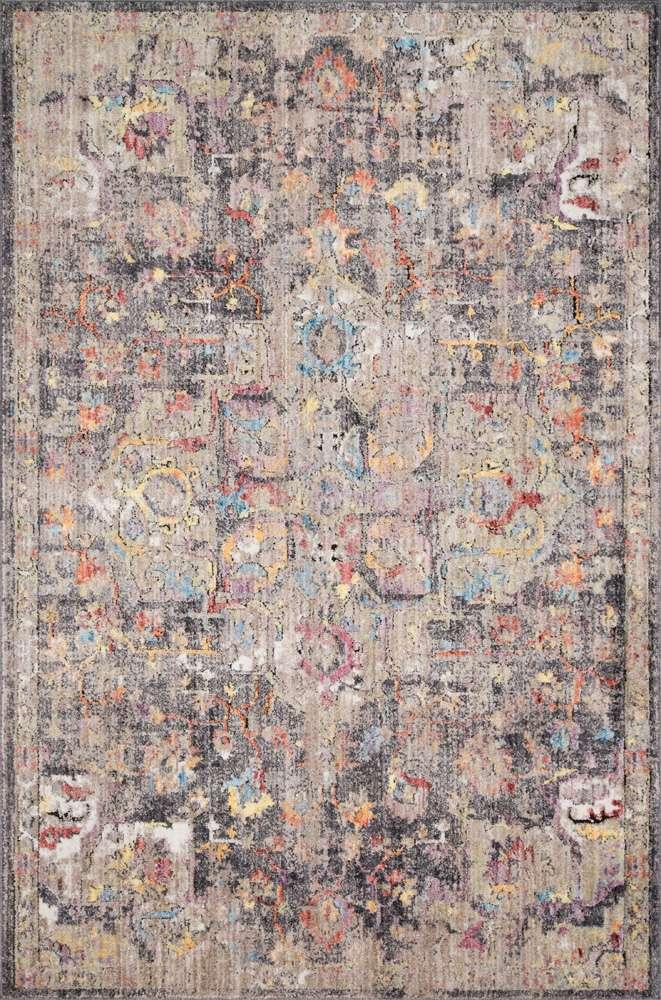 Loloi - Medusa Charcoal / Fiesta 18in x 18in Sample Rug - MEDUMED-06CCFD160S veiw 1