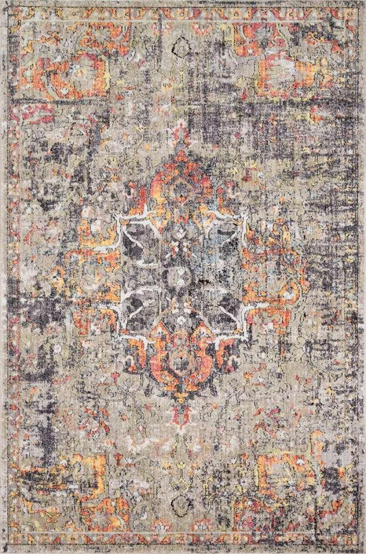 Loloi - Medusa Taupe / Sunset 2-4in x 4 Accent Rug - MEDUMED-03TASS2440 veiw 1