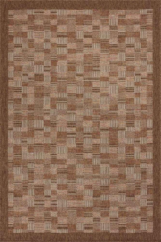 Loloi - Merrick Chestnut / Fiesta 11 x 15 Area Rug - MERRMER-04CNFDB0F0 veiw 1