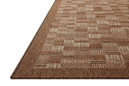 Loloi - Merrick Chestnut / Fiesta 11 x 15 Area Rug - MERRMER-04CNFDB0F0 veiw 2