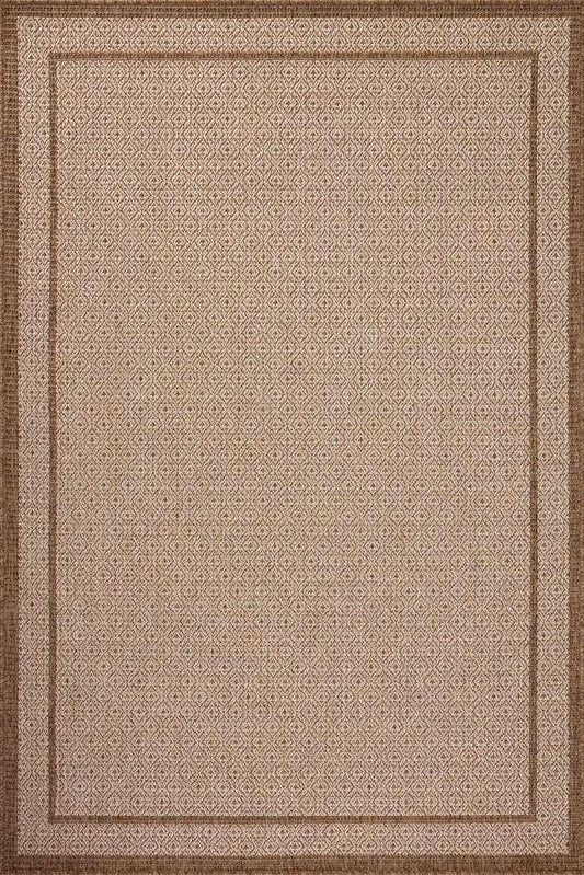 Loloi - Merrick Chestnut / Oatmeal 11 x 15 Area Rug - MERRMER-05CNOTB0F0 veiw 1