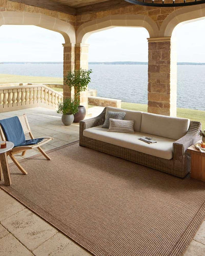 Loloi - Merrick Natural / Oatmeal 11 x 15 Area Rug - MERRMER-03NAOTB0F0 veiw 2