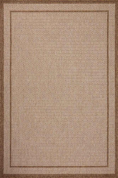 Loloi - Merrick Chestnut / Oatmeal 2-3in x 3-9in Accent Rug - MERRMER-05CNOT2339 veiw 1